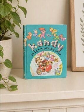 Kandy in Bunny Babe Land 1957 Vintage Childrens Book Koala Story Nursery Decor‎